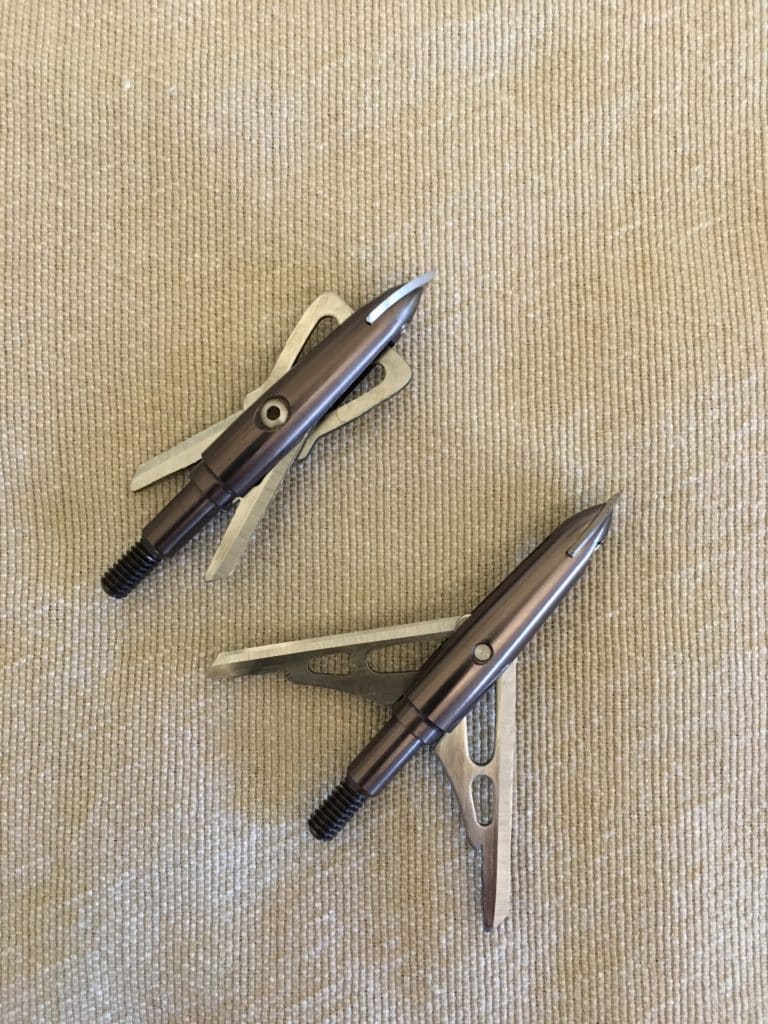 Choosing a broadhead - expandable